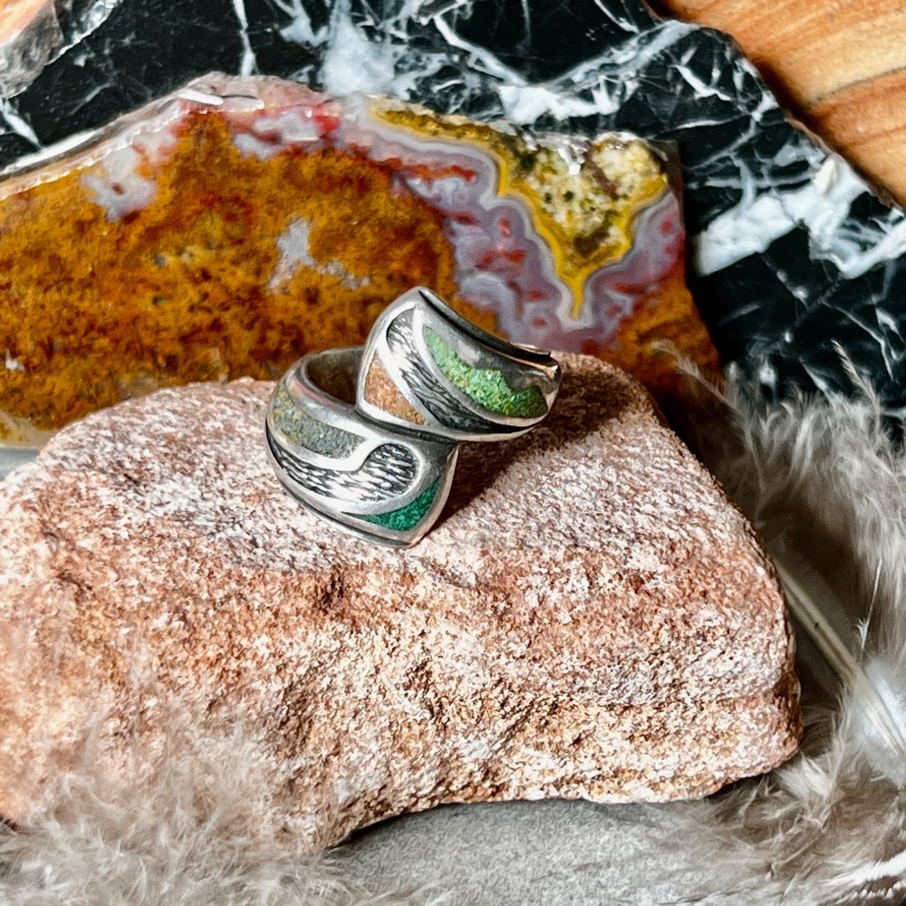 Size 7 Ring Native American Ring - image 2